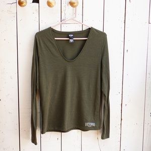 3 for $10 Green Long Sleeve Shirt | Victoria Sport